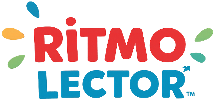 Logo de Ritmo Lector, taller virtual de lectura para niños